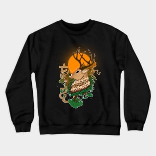 doodle deer Crewneck Sweatshirt